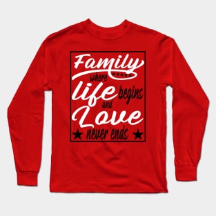 Family Weddings Families Children Starting A Long Sleeve T-Shirt